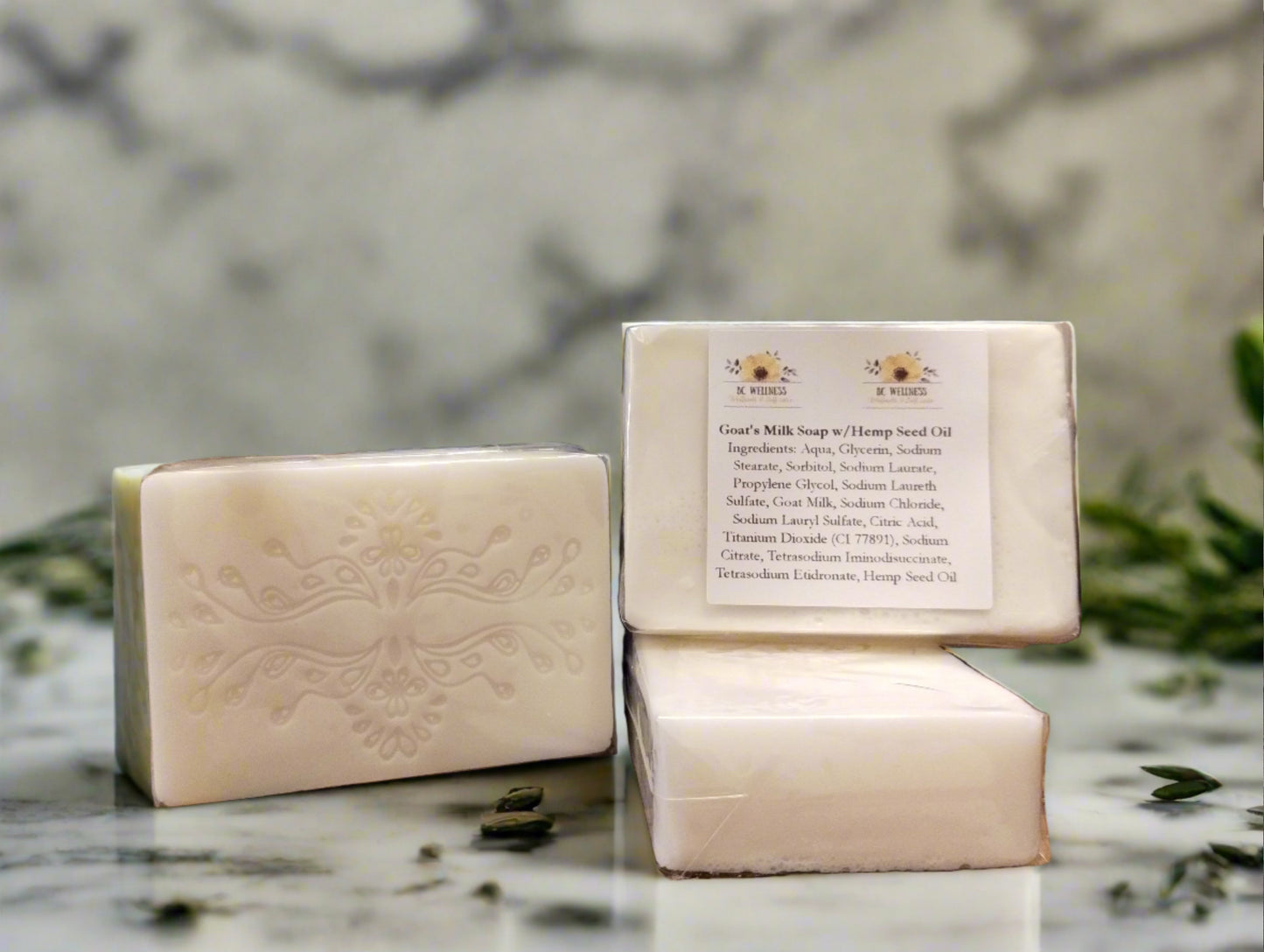 Virgin Hemp Seed Oil has characteristic green oil with an earthy aroma. Hemp seed oil has long been used in a wide variety of applications including cosmetic formulations, combining with the Goat's Milk Soap will leave your skin feeling clean and soft. Vegetable-based Excellent foaming and lather Moisturizing properties leave skin feeling nice Paraben free Preservative free PEG free (Polyethylene glycol) free