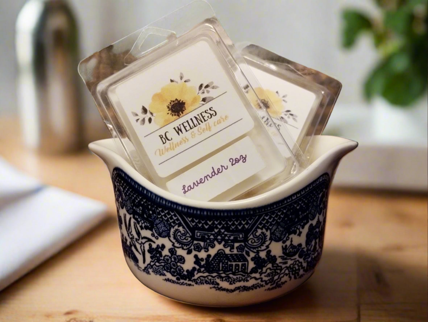 Soy waxes are a great option if you are looking for a candle wax that is natural, comes from a renewable source, non-toxic, clean-burning, and helps support the American farmer. A bouquet of Lavender enhanced by top notes of bergamot, lemon, and eucalyptus. Add mid notes of camphor, clary sage, and rosemary as well as base notes of patchouli, Tonka, and musk to finish off this classic scent.