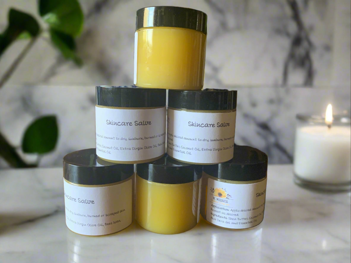 All natural moisture rich, skincare product. With this product containing a combination of Coconut Oil, Shea Butter, Olive Oil, Aloe and Bees Wax will leave your skin to health and feel soft. With this moisture rich contains makes this great for Sunburns, Extremely dry or crack skin. 